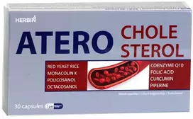 Symbiofarm Maisto papildas Atero Cholesterol Herbin, 30 kapsulių