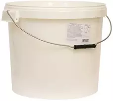Plastikinis kibiras su dangčiu Biowin 20l baltas