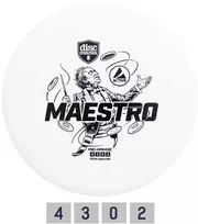 Diskinio golfo diskas Midrange Driver Maestro Discmania 4/3/0/2 skirtingų spalvų