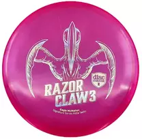 Discmania Diskgolfo diskas Midrange Driver RAZOR CLAW 3 META TACTIC Violetinė