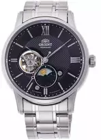 Vyriškas laikrodis Orient Classic Sun & Moon RA-AS0008B10B + BOX