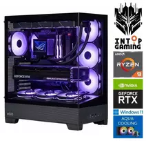 Stacionarus kompiuteris INTOP AQUA Ryzen 9 9900x 64GB DDR5 1TB SSD M.2 NVME RTX5080 16GB WIN11 (RW65824WH)