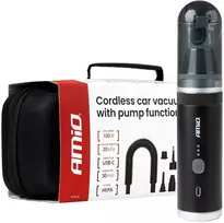Dulkių siurblys Belaidis automobilinis siurblys su pompos funkcija 100W 20 kPa USB-C AMIO-04785