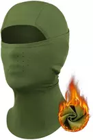 Qunature 13230023015 ski balaclava bike motorcycle balaklava dydis L - žalias