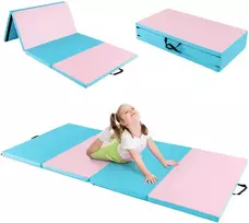 Promotions Gimnastikos kilimėlis, 243,8x121,9x5,1 cm, mėlynas, sulankstomas