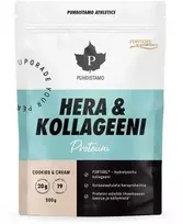 Puhdistamo Athletics išrūgos ir kolagenas, sausainiai ir grietinėlė, 500g