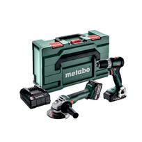 685233000 METABO.COMBO KIT 18V 2.6.5 18 V (BS 18 L BL + W 18 L BL 9-125 Quick) 1x2.0Ah 1x4.0Ah METABOX ...