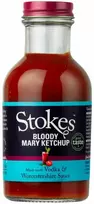 Pomidorų padažas su degtine Stokes Bloody Mary Ketchup, 300g