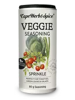 CAPE HERB & SPICE „Veggie Seasoning Sprinkle“ prieskonių mišinys, 80 g.