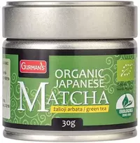 GURMAN'S JAPAN MATCHA BIO ORGANIC 30g metalinėje dėžutėje