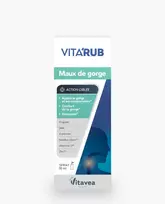 Prancūzija Vitavea VITA’RUB purškalas gerklės komfortui, 15 ml
