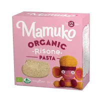 Mamuko ryžių grūdelių formos maži ekologiški makaronai vaikams