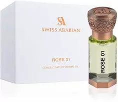 Koncentruotas kvepalų aliejus „Swiss Arabian Rose 01“ unisex, 12 ml