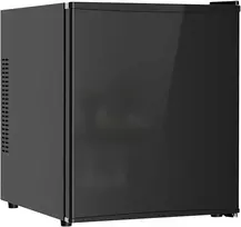 Aosom Mini šaldytuvas 43x51x51.3 cm juodas, metalas