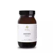 AVEL bioaktyvus biotinas (vitaminas B7), 90 kaps.