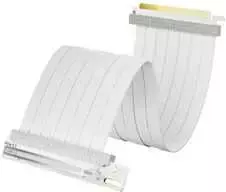 Vaizdo plokštė TRYX STRING PCIe 5.0 x16 Riser cabel, 300mm – Baltas