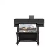 HP DesignJet T870 ploteris - 610 mm (24 colių) didelio formato spausdintuvas - spalvotas - rašalinis - A1 ritinėlis (61,0 cm x 91,4 m) - 2400 x 1200 dpi - iki 0,35 min./puslapis (nespalvotas) / iki 0,35 min./puslapis (spalvotas) - USB 2.0, gigabito LAN, Wi-Fi(n) - pjaustytuvas