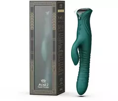 „Mose 2 Turquoise Žalias Zalo“ zuikio vibratorius