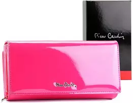 Moteriška piniginė Pierre Cardin 07 SHINY 121 fuksija