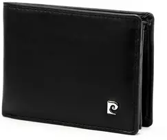 Vyriška odinė piniginė Pierre Cardin YS603 323 juoda