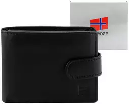 Odinė piniginė Nordee HARE 8806A juoda