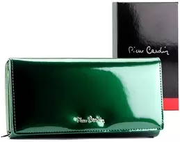 Moteriška piniginė Pierre Cardin 07 SHINY 121 žalia