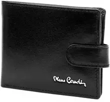 Vyriška odinė piniginė Pierre Cardin YS602 8825A juoda