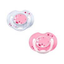Čiulptukai AVENT "Nighttime" 6-18 m rož.sp. 2vnt