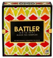 Arbatos rinkinys Battler Original Juodas Tea Sampler BO-GL-8004, 40 vnt.