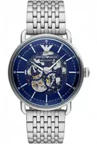 Vyriškas laikrodis EMPORIO ARMANI AVIATOR AUTOMATIC AR60024 + BOX (zi098a)