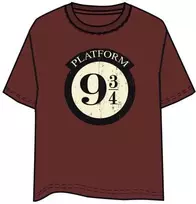 Warner Bros Discovery Harry Potter Platform 9 3/4 adult t-shirt