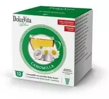 Dolce Vita Camomilla — ramunėlių arbatos kapsulės 72 vnt. (tinka Dolce Gusto* sistemai)