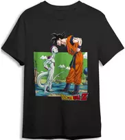 Toei Animation Dragon Ball Z Goku vs Frieza adult t-shirt
