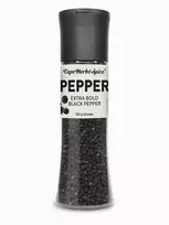 CAPE HERB & SPICE „Juodas Peppercorns" pipirų malūnėlis, 185 g