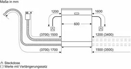 Indaplovė Siemens SN53ES02BD