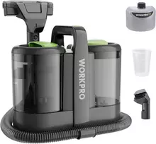 WORKPRO plaunantis dulkių siurblys 450 W, 1,6 l talpa, 13 kPa siurbimas, dvi galvutės, W125296A