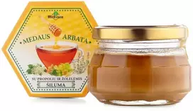MEDAUS ARBATA „ŠILUMA“, 140gr, su propoliu ir žolelėmis
