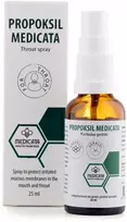 PROPOKSIL MEDICATA, purškalas perštinčiai gerklei, 25 ml