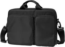 TOMTOC Navigator-A33 laptop shoulder bag 14" (juodas)