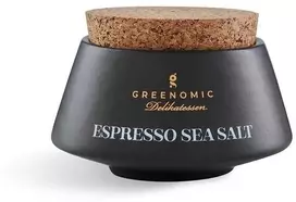 Greenomic Delikatessen Jūros druska su malta kava japoniško stiliaus indelyje 45g