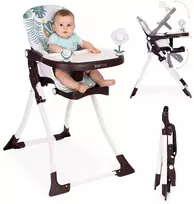 Sulankstoma maitinimo kėdutė vaikams su žaislais, ECOTOYS