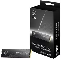 MSI SPATIUM M571 DLP PCIe 5.0 NVMe M.2 4T vidinis SSD diskas 4 TB PCI Express 5.0 3D NAND