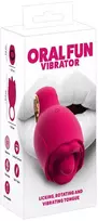 Oral Fun Vibratorius, laižantis ir vibruojantis liežuvį