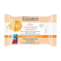EVOLUDERM servetėlės veidui su vitaminu C, 25 vnt.