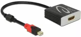 Delock Adapteris AV DisplayPort Mini – HDMI juodas (65302)