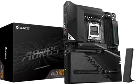„GIGABYTE X870 AORUS STEALTH“ pagrindinė plokštė – palaiko AMD Ryzen 9000 procesorius, 16+2+2 fazių skaitmeninį VRM, iki 8200 Hz DDR5 (OC), 2xPCIe 5.0 + 2xPCIe 4.0, „Wi-Fi 7“, 5GbE LAN, USB 4, AMD, Socket AM5, AMD Ryzen 7000 serija, AMD Ryzen 8000 serija, AMD Ryzen 9000 serija, Socket AM5, DDR5-SDRAM, 256GB