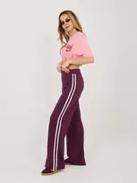 Relevance Sportinės kelnės-RV-DR-A1239.98-ciemny violetinė