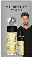 Saphir My Identity Pour Homme komplektas parfuminio vandens purškiklis 200ml + kvepalų vandens purškiklis 30ml