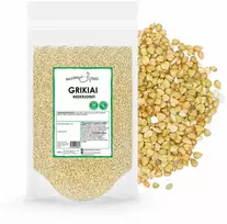 Grikių kruopos (neskrudintos) 1kg