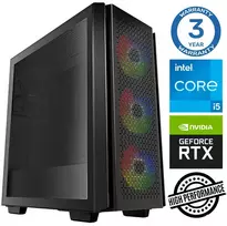 Stacionarus kompiuteris INTOP i5-12400F 32GB 1TB SSD M.2 NVME+4TB RTX3050 6GB no-OS (RW71913NS) (Atnaujinta)